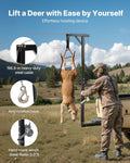 Truck Hitch Game Hoist 300kg Receiver 360° Swivel Winch