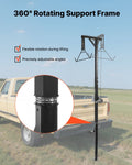Truck Hitch Game Hoist 500lbs Deer Winch 2