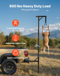 Truck Hitch Game Hoist 600lbs 2 Inch Receiver Deer Hunting Winch