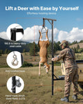 Truck Hitch Game Hoist 600lbs 2 Inch Receiver Deer Hunting Winch