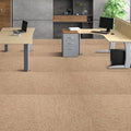 Carpet Tiles 20x20cm 16 Pack Dark Brown Padded Reusable Squares