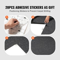 Carpet Tiles 20x20 Dark Grey 20 Pack Padded Reusable Square Indoor