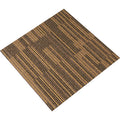 Carpet Tiles 20x20 Padded 12 Pack Mixed Brown DIY Install