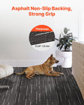 VEVOR Carpet Tiles 610x610mm 24pc Grey Modular Square Rug 8.9m²