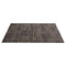 Carpet Tiles 610x610mm 24pc Grey Brown Modular Square Rug 8.9m²