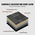 Carpet Tiles 24x24 Padded Mixed Gray 24 Pack DIY