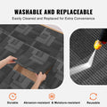 Carpet Tiles 24x24 Padded Mixed Gray 24 Pack DIY