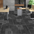 Carpet Tiles 24x24 Padded Mixed Gray 24 Pack DIY