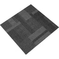 Carpet Tiles 24x24 Padded Mixed Gray 24 Pack DIY