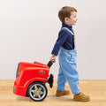 Mechanic Car Repair Set 60pc Kids Toy Lights Sounds Steering Wheel Red