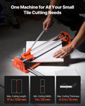430mm Manual Tile Cutter Double Rails Tungsten Carbide Wheel