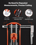 430mm Manual Tile Cutter Double Rails Tungsten Carbide Wheel