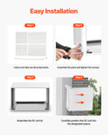 Air Conditioner Wall Sleeve 26in Universal Through Wall AC