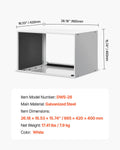 Air Conditioner Wall Sleeve 26in Universal Through Wall AC