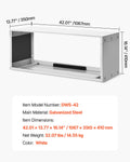 Air Conditioner Wall Sleeve 42in Universal Through Wall AC