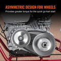 Drive Clutch 2-8HP Engine 2000RPM Asymmetric Wheels Rubber Belt