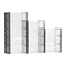 Shoe Storage Boxes 12 Pack Stackable Plastic Organiser Black