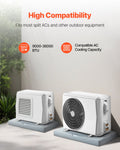 Mini Split Pad 9000-36000 BTU Anti Vibration Outdoor