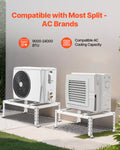 VEVOR Mini Split Ground Stand 9000-24000 BTU Anti Vibration