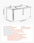 Mini Split Ground Stand 9000-24000 BTU 200kg Adjustable