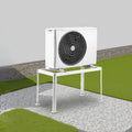 Mini Split Ground Stand Anti Vibration Adjustable 9000-36000BTU
