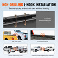 Truck Ladder Rack 1000LBS 43.3-63in Adjustable Kayak Surfboard