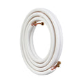 4876.8mm Mini Split Line Set, 6.4 & 12.7mm O.D Copper Pipes Tubing and Triple-Layer Insulation, for Air Conditioning or Heating Pump Equipment & HVAC with Rich Accessories (18ft Connection Cable