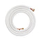 Mini Split Line Set 4876.8mm 6.4 12.7mm Copper Pipes HVAC