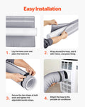 Portable AC Hose Wrap Insulated Exhaust Sleeve Cover