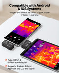Thermal Imaging Camera Android iOS 512x384 -20°C to 550°C