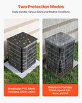 AC Cover 914x914x1010mm Waterproof Dual Layer Detachable Canopy