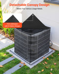AC Cover 914x914x1010mm Waterproof Dual Layer Detachable Canopy