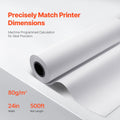 Plotter Paper 609.6mm x 152.4m CAD Bond 2 Rolls 76.2mm Core