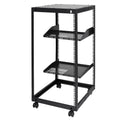 20U Server Rack 15-40'' Adjustable Depth 4 Post Network Equipment