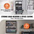 20U Server Rack 15-40'' Adjustable Depth 4 Post Network Equipment