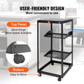 20U Server Rack 15-40'' Adjustable Depth 4 Post Network Equipment