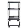 20U Server Rack 15-40'' Adjustable Depth 4 Post Network Equipment