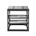10U Open Frame Network Rack 585mm Depth 4 Post Server