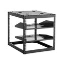 10U Open Frame Network Rack 585mm Depth 4 Post Server