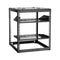 12U Open Frame Network Rack 585mm Depth 4 Post