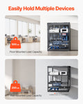 12U Open Frame Network Rack 585mm Depth 4 Post