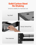 12U Open Frame Network Rack 585mm Depth 4 Post
