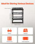 12U Open Frame Network Rack 585mm Depth 4 Post