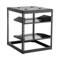 12U Open Frame Network Rack 585mm Depth 4 Post