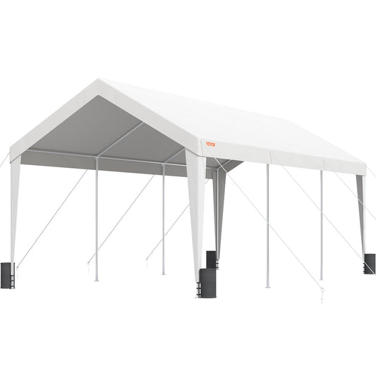 Carport 10x20ft Car Canopy Garage Shelter 8 Poles Boats