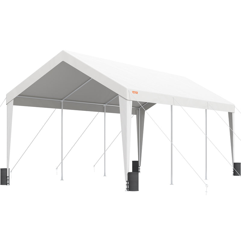 Carport 10x20ft Car Canopy Garage Shelter 8 Poles Boats