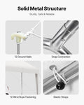 Carport 10x20ft Heavy Duty Portable Car Shelter Tent White