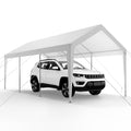 Carport 10x20ft Heavy Duty Portable Car Shelter Tent White