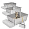 Cat Litter Box XL Stainless Steel 203mm Deep High Sides Scoop
