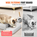 Stainless Steel Cat Litter Box XL 152mm Deep with Scoop Odour
